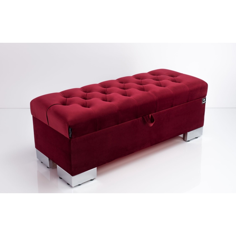 Tufted Storage Bench